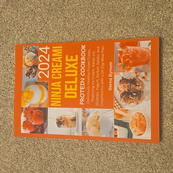 Ninja Creami Other - Ninja Creami Deluxe Protein Cookbook 186 Pages